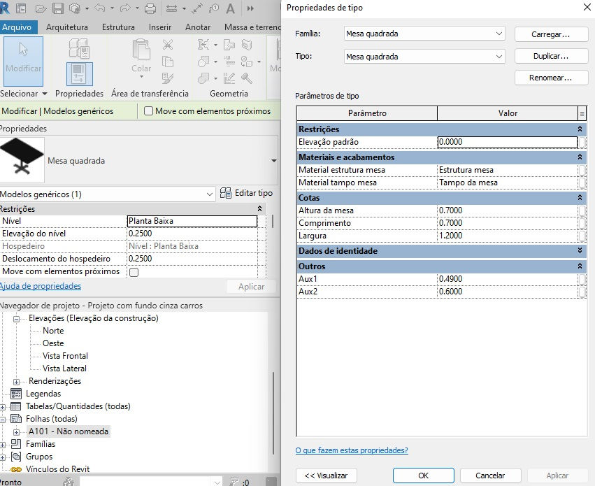 Thumbnail: Parametric V Marble Table Revit High Quality