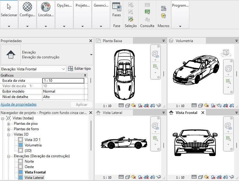 Thumbnail: Car Aston Martin Vanquish Revit Block Family