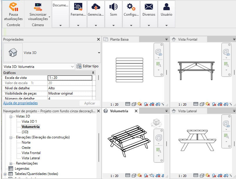 Thumbnail: Square Barbecue Table