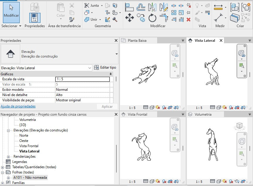 Thumbnail: M Decoration ED 102 Horse Revit High Quality