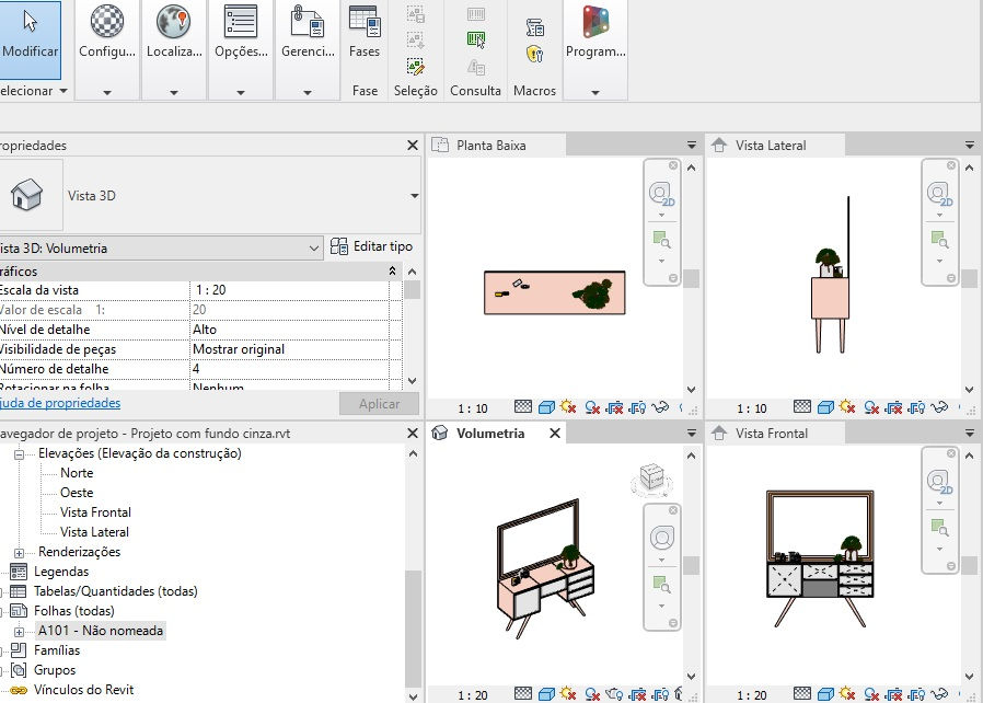 Thumbnail: Parametric G Dressing Table Panel High Quality