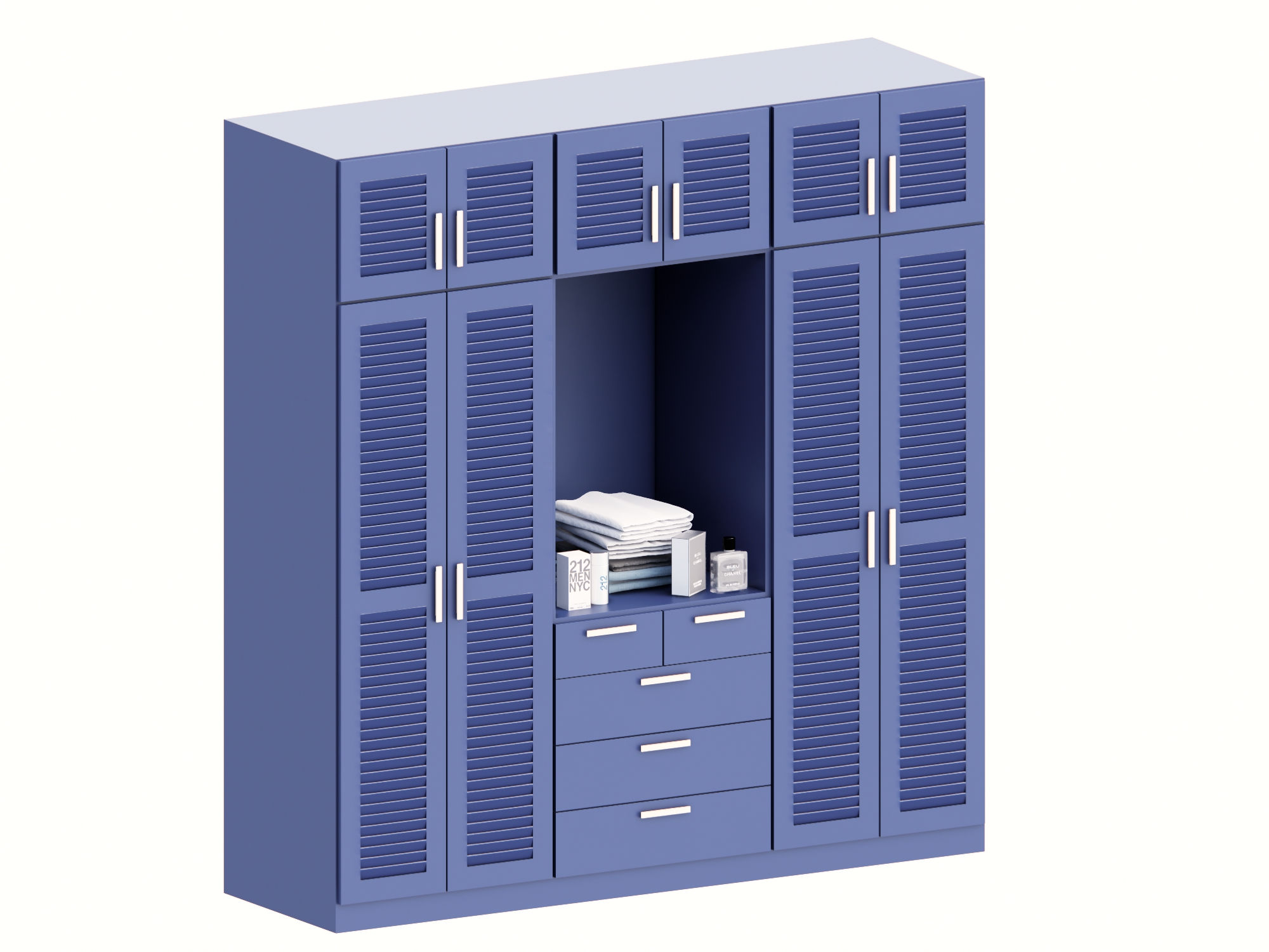 G Parametric Decorated Closet Wardrobe 1
