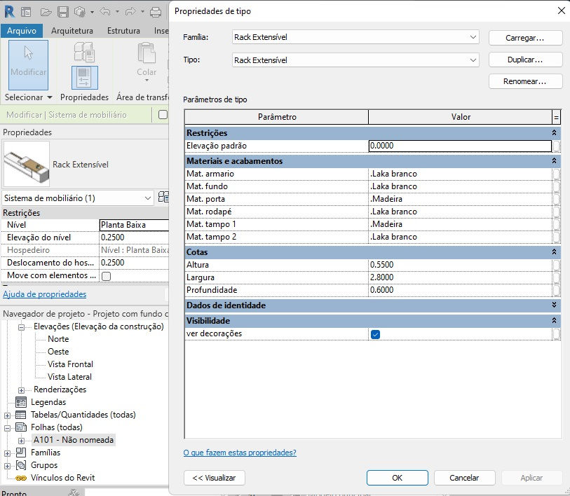 Thumbnail: N Parametric Bedside Table and Extendable Rack