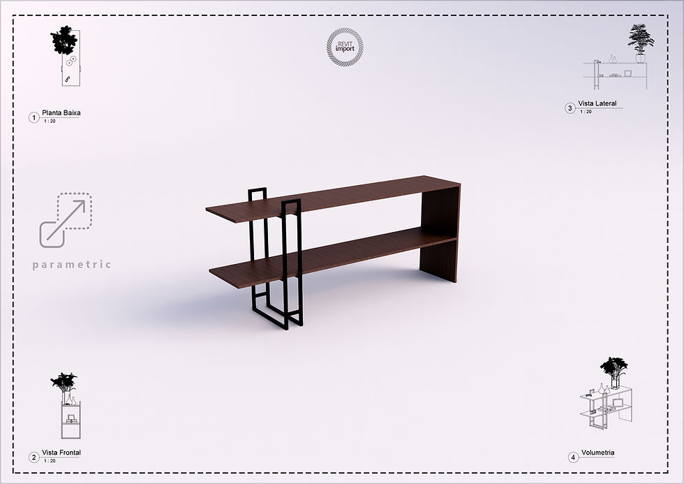 Thumbnail: N Sideboard Living Room Revit High Quality