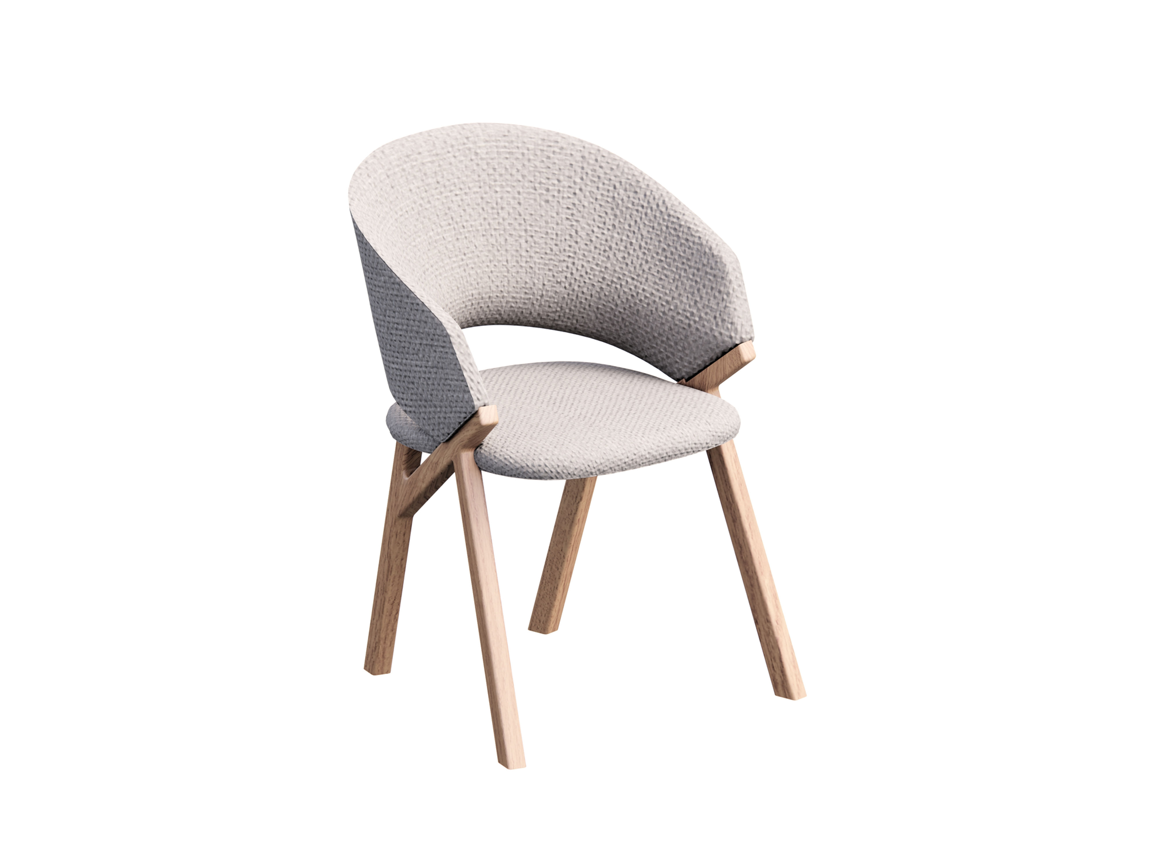 Armchair Brindarolli Textured Revit Blocks 2023