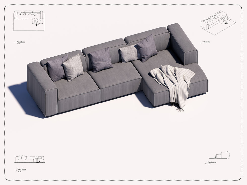 Thumbnail: Sofa Revit 60 High Quality
