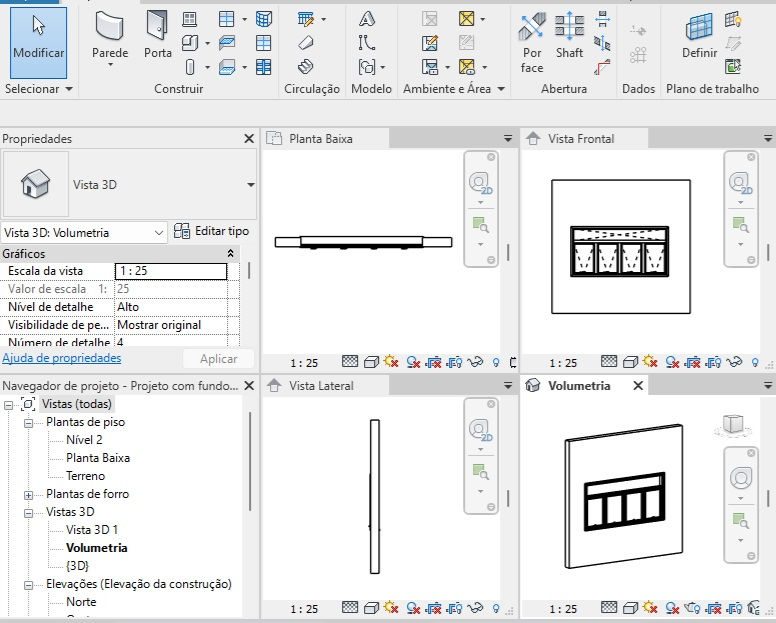 Thumbnail: F Parametric JNL_012_Maxim-Ar Window 04 Leaves With 1 Fixed Top Glass