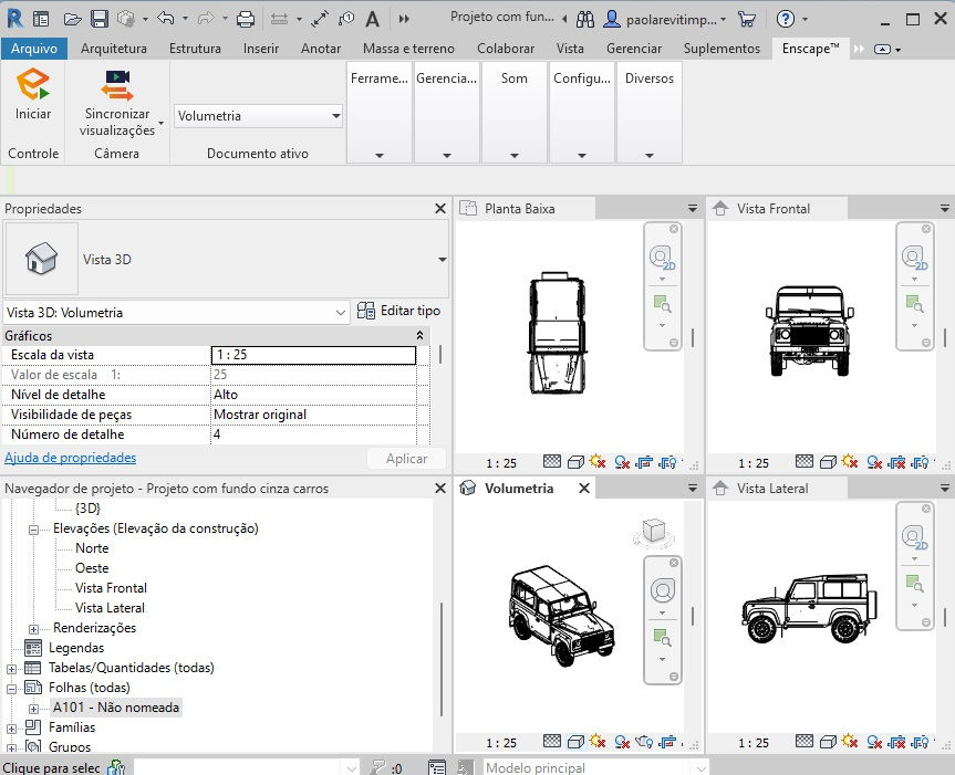 Thumbnail: L Land Rover Defender Revit High Quality