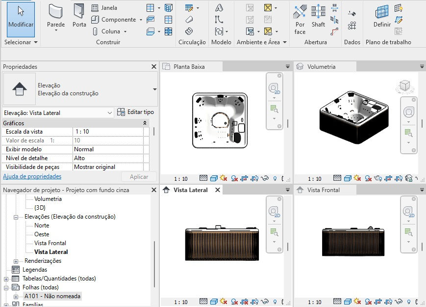 Thumbnail: Spa 5 Seater Scalable Revit High Quality