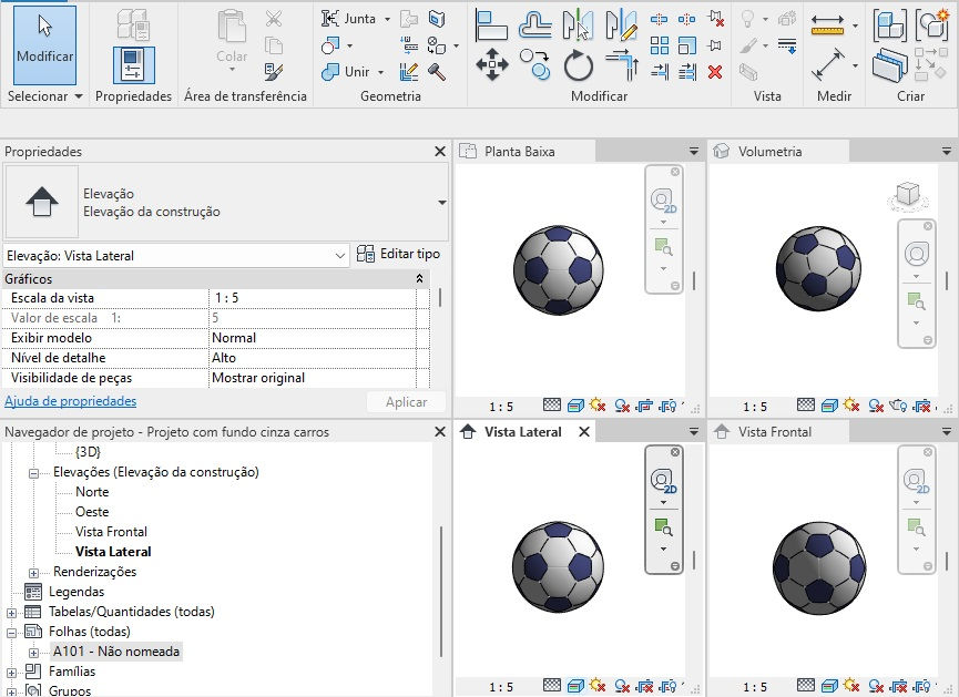 Thumbnail: Scalable Soccer Ball Revit High Quality