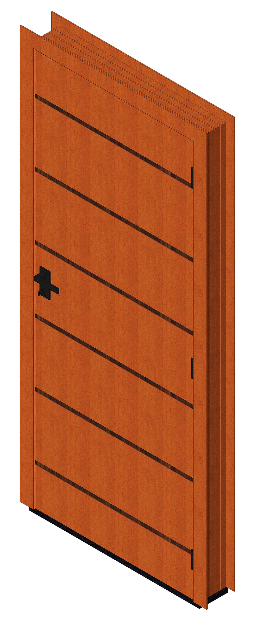 Thumbnail: Parametric F Door 02 High Quality