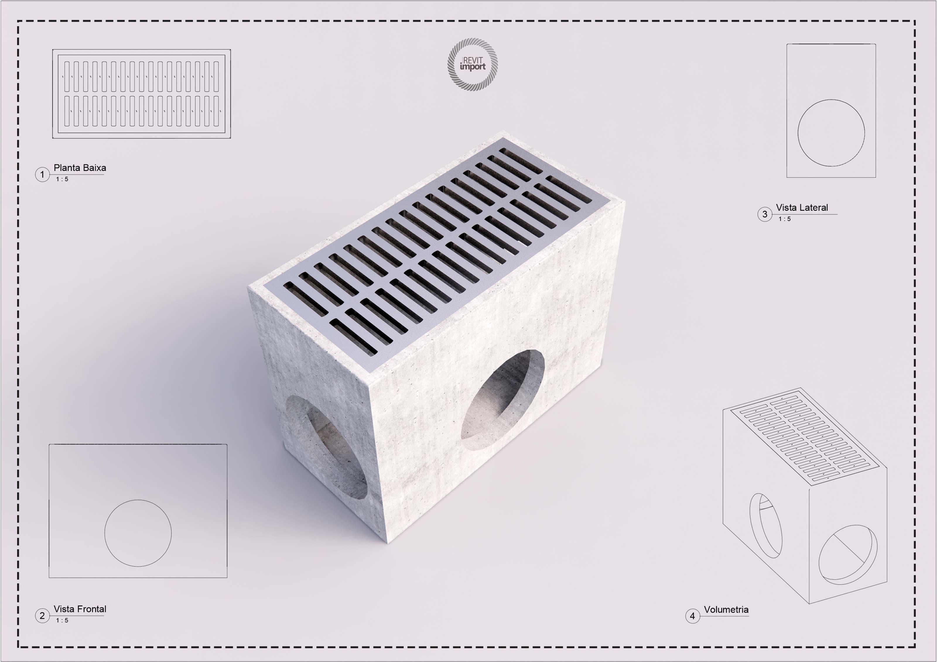 F Parametric DNG 008 Wolf Mouth With Metallic Canvas Lid