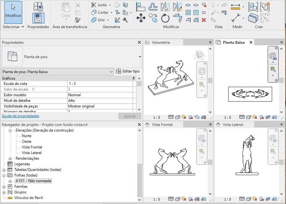 Thumbnail: M Horse Sculpture Revit High Quality