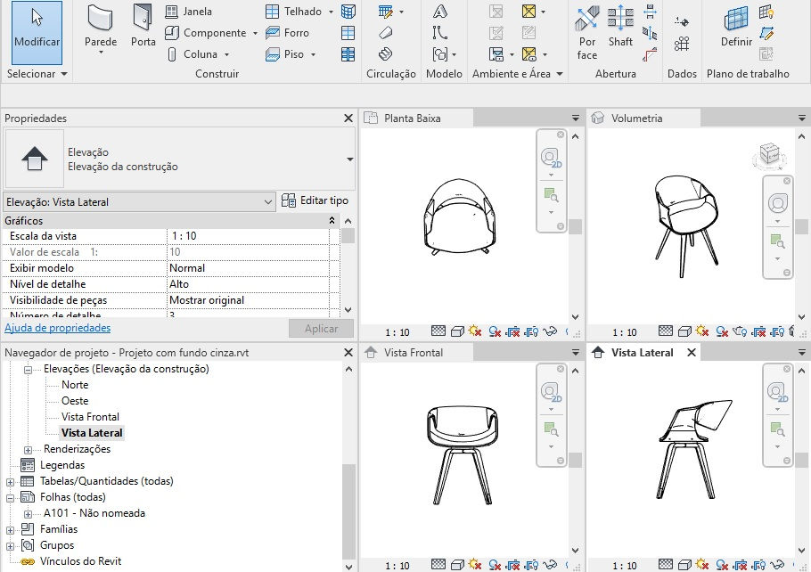 Thumbnail: Chair Revit 22 High Quality