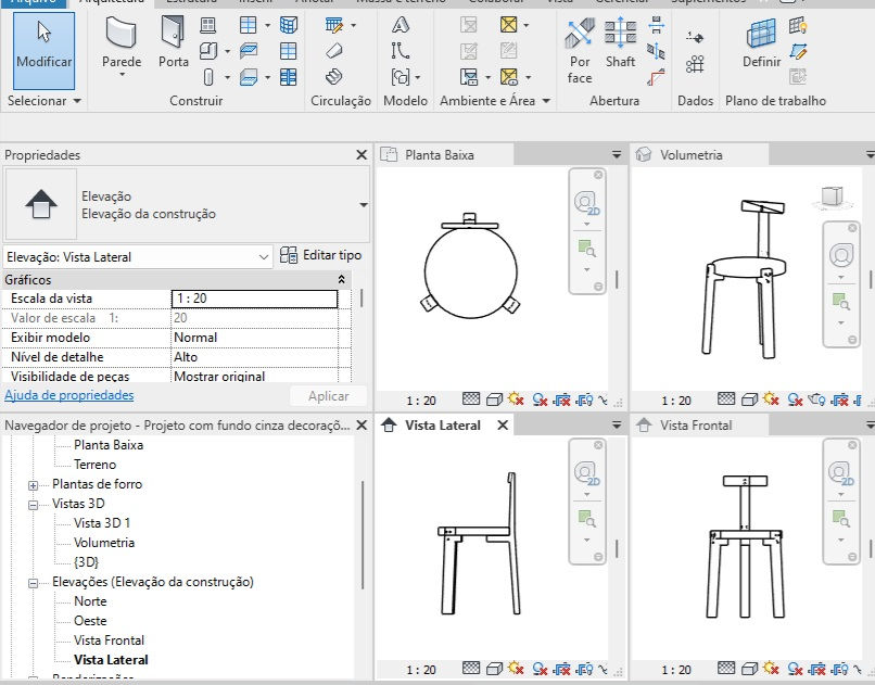 Thumbnail: R Chair Girafa (39 x 43 x 79 cm).