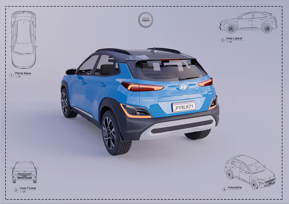 Thumbnail: Hyundai Kona Revit High Quality
