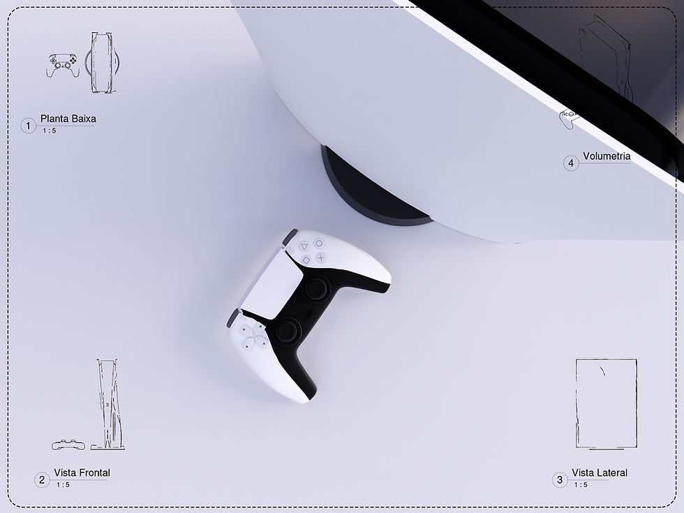 Thumbnail: Playstation 5 PS5 Console Sony Block Revit Family
