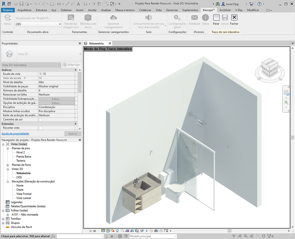 Thumbnail: Parametric G Full Bathroom Revit High Quality