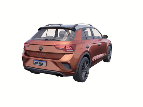Car Block Rvt Volkswagen T Roc Car Revit Block | RevitImport