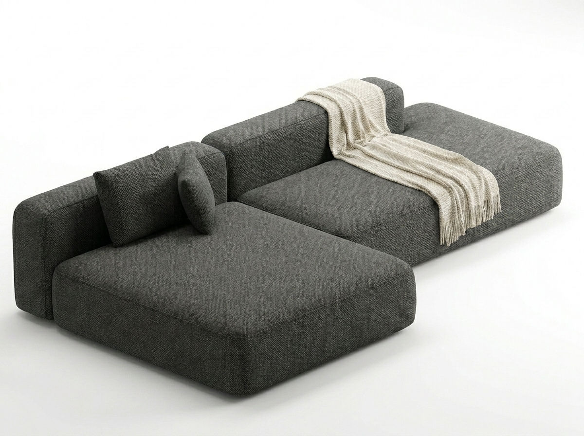 Sofa Zema Block Revit Import