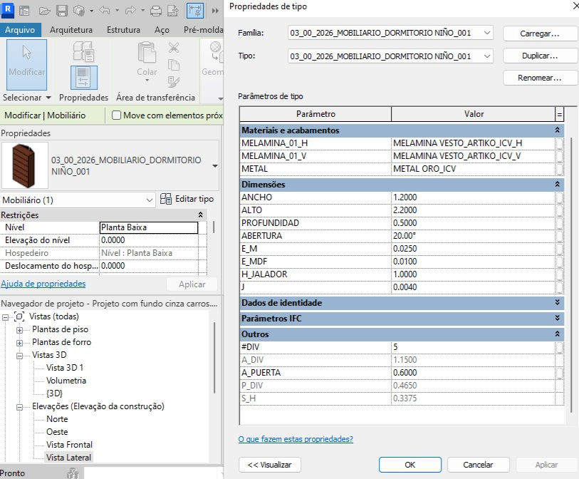 Thumbnail: M Parametric Cabinet _001 B Revit