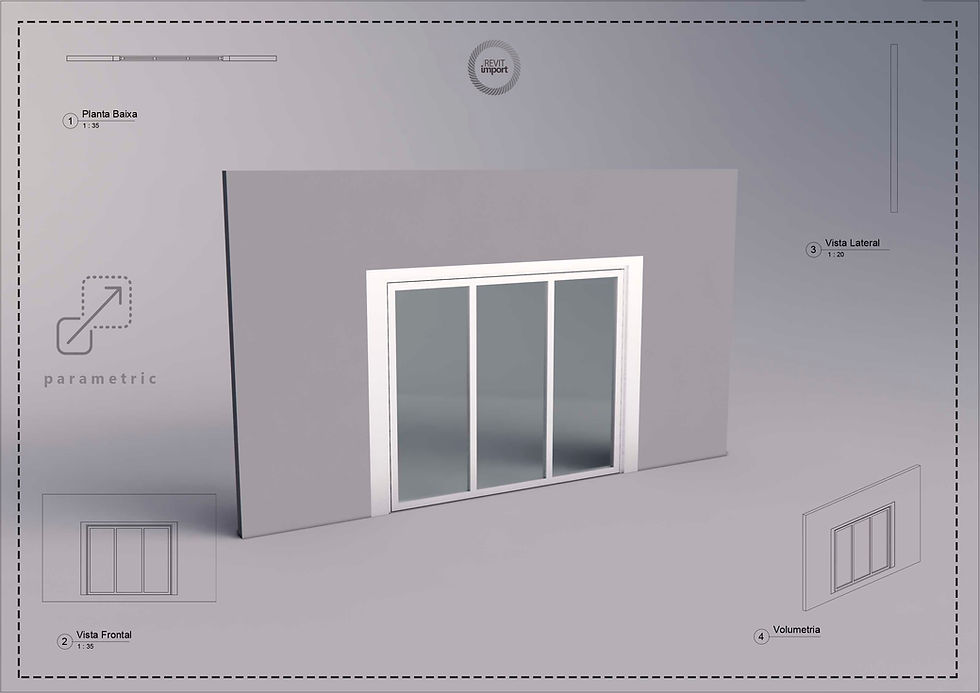E Parametric Swing Glass Gate