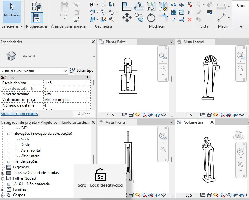 Thumbnail: M Sculpture Decoration ED 1019 Scalable Revit