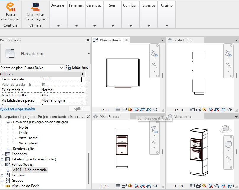 Thumbnail: R Parametric Cabinet Hot Tower Revit