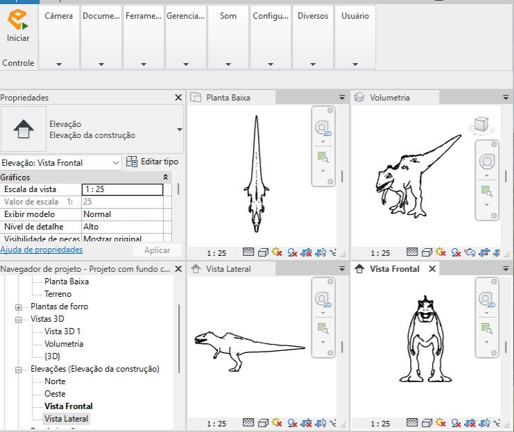 Thumbnail: M Scalable Dinosaur D_Gigantosaurus S Toy Revit