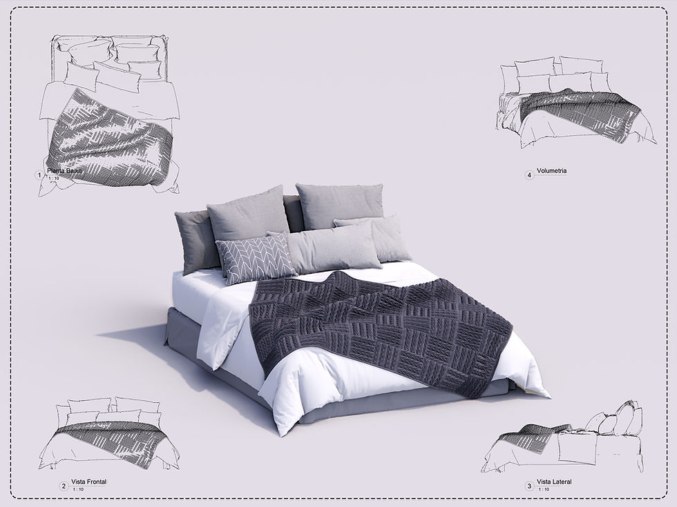 Thumbnail: Bed Revit 26 High Quality