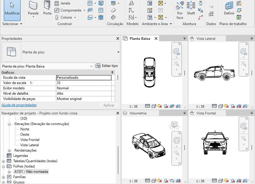 Thumbnail: Fiat Toro Revit High Quality