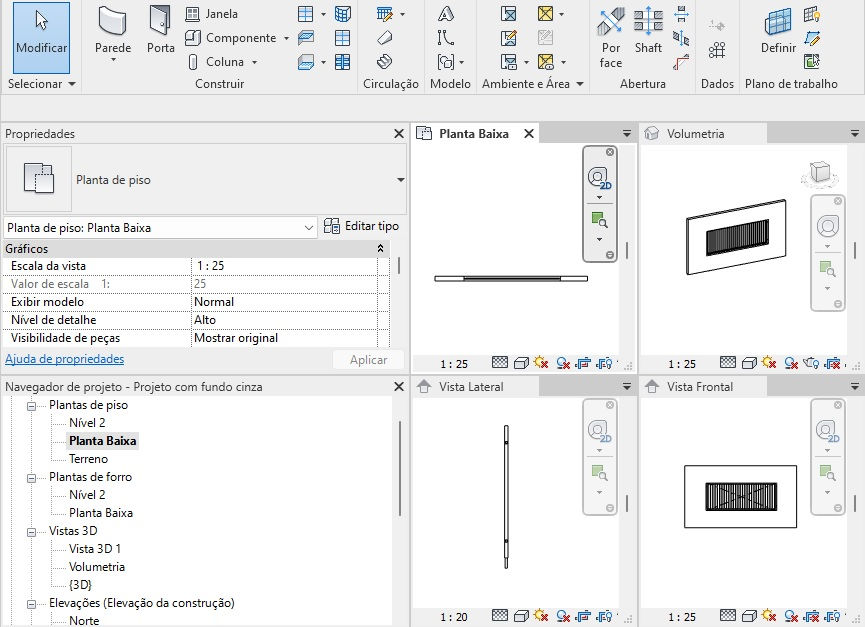 Thumbnail: Parametric F Grid With Vertical Frieze Revit