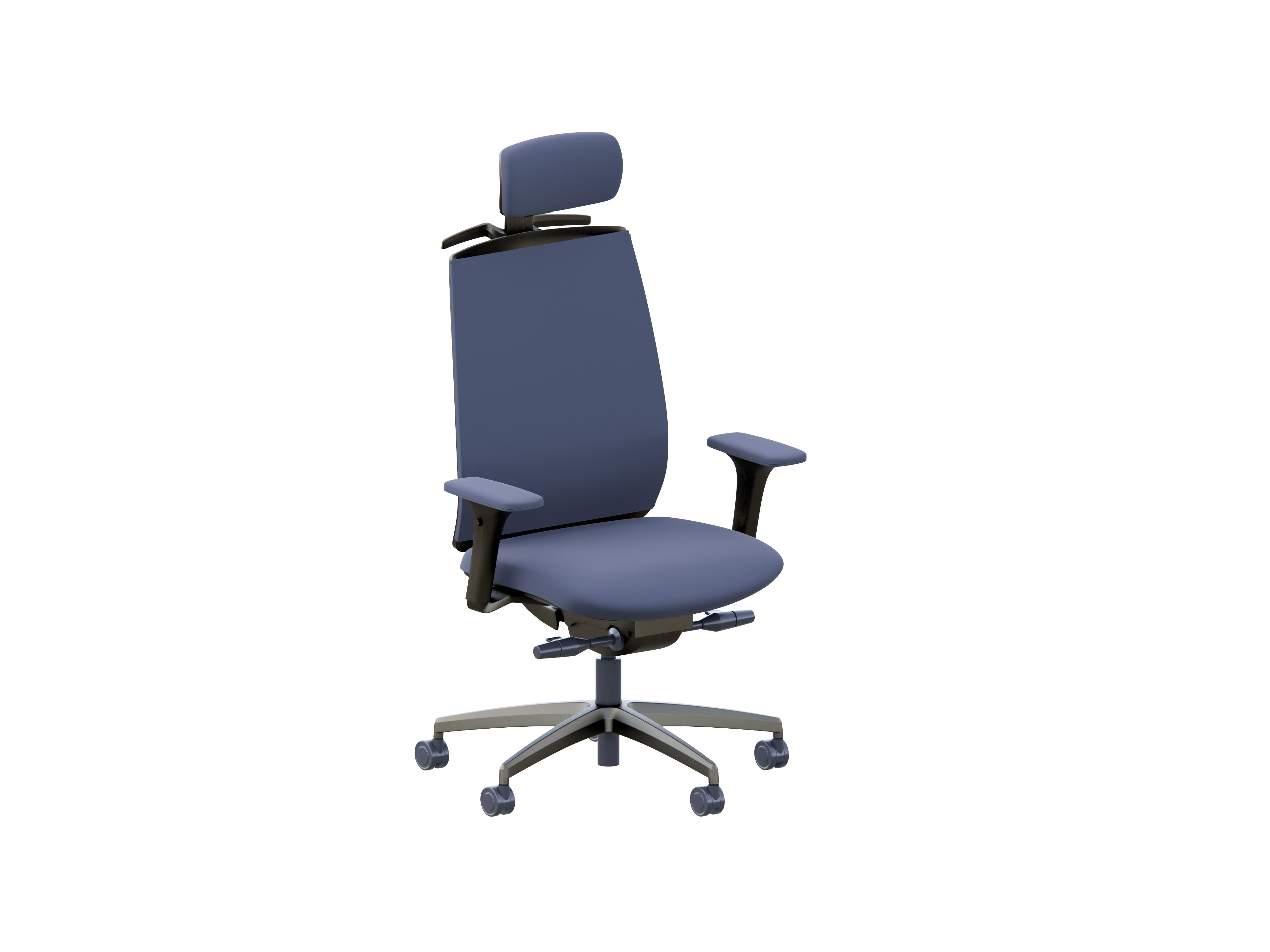 V Office Chair Velia Family Block Revit