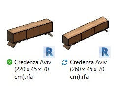 Thumbnail: R Buffet Credenza Aviv 2 Sizes