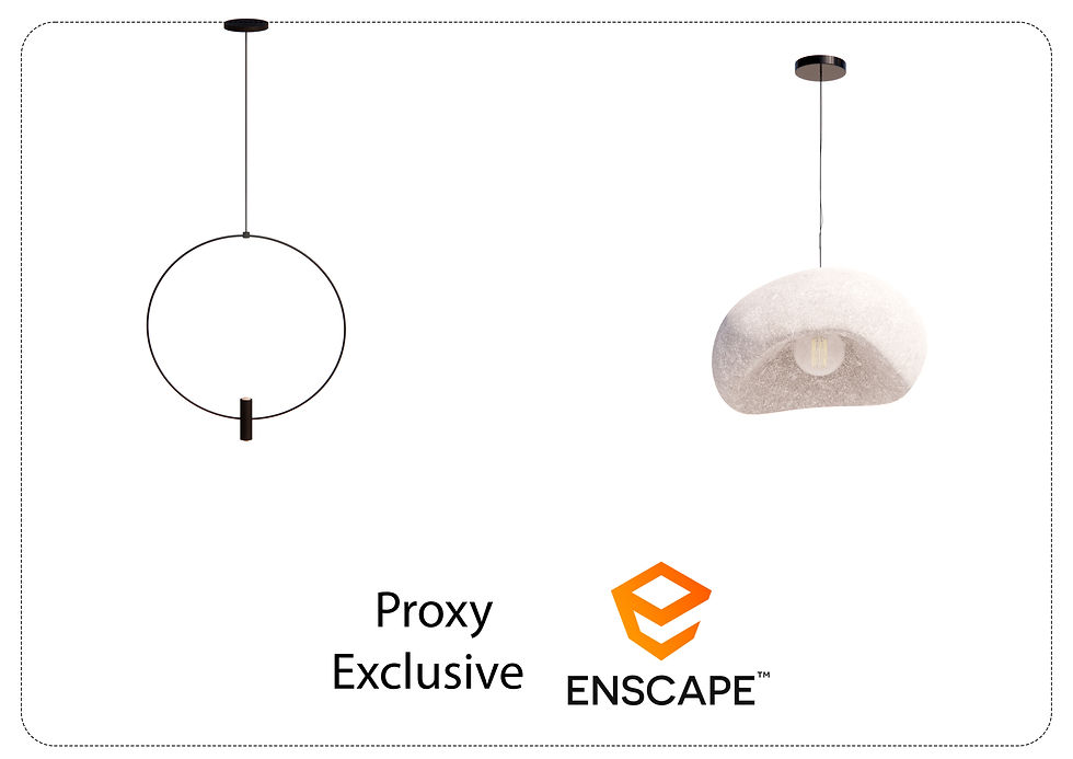 Thumbnail: Enscape Proxy Pendant 10 Models