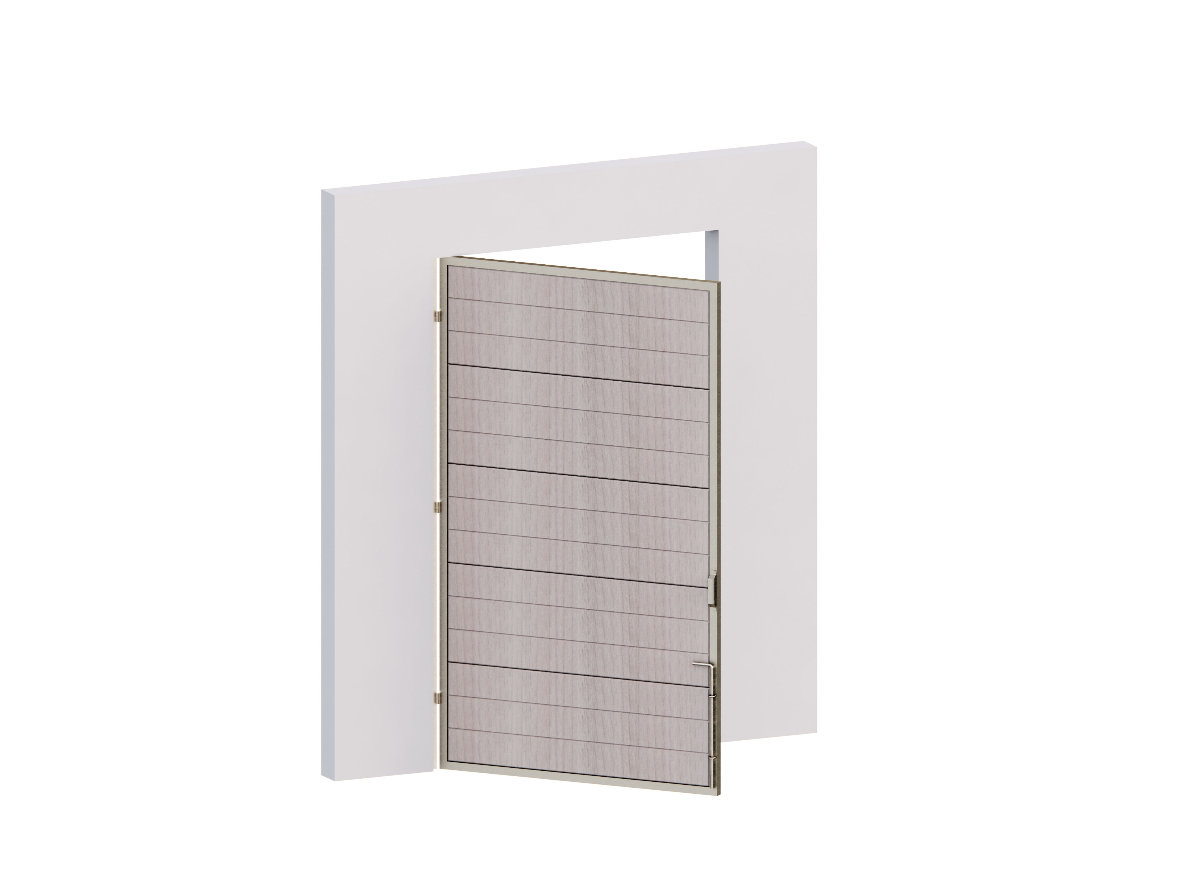 F Parametric PRT 065 Turning Gate 1 Sheet Frame With Wooden Plank Set