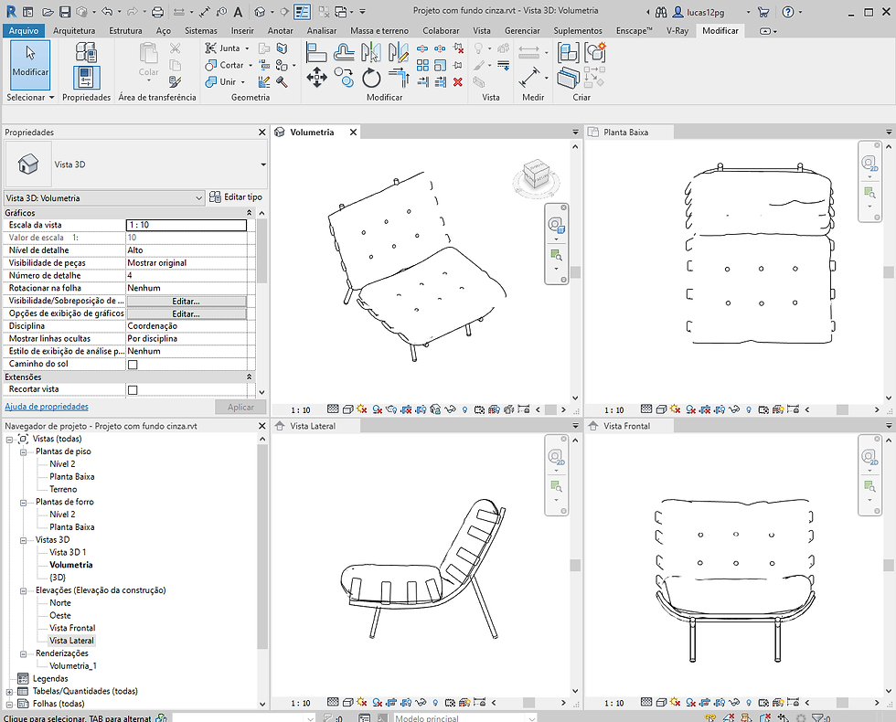 Thumbnail: Armchair Revit 40 High Quality