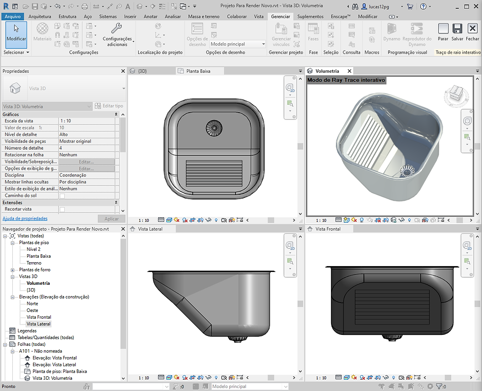 Thumbnail: Sink Parametric Revit High Quality