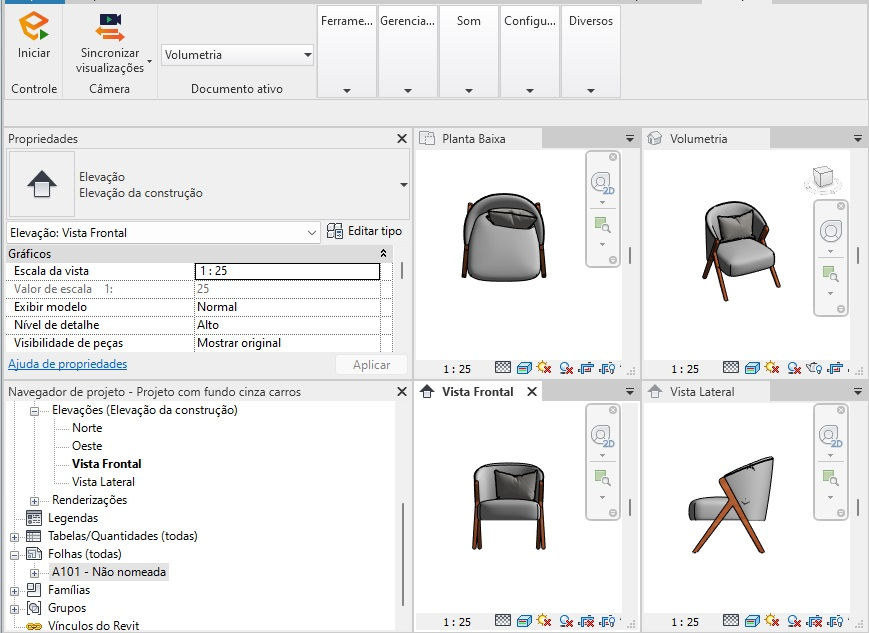 Thumbnail: V Armchair 1 Scalable High Quality