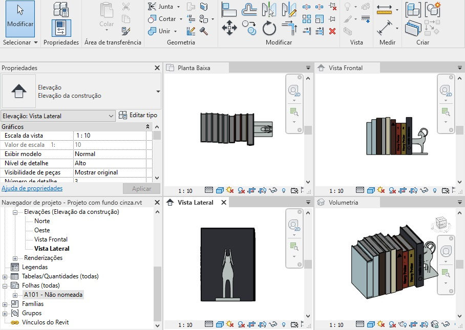 Thumbnail: Books 1 Revit High Quality