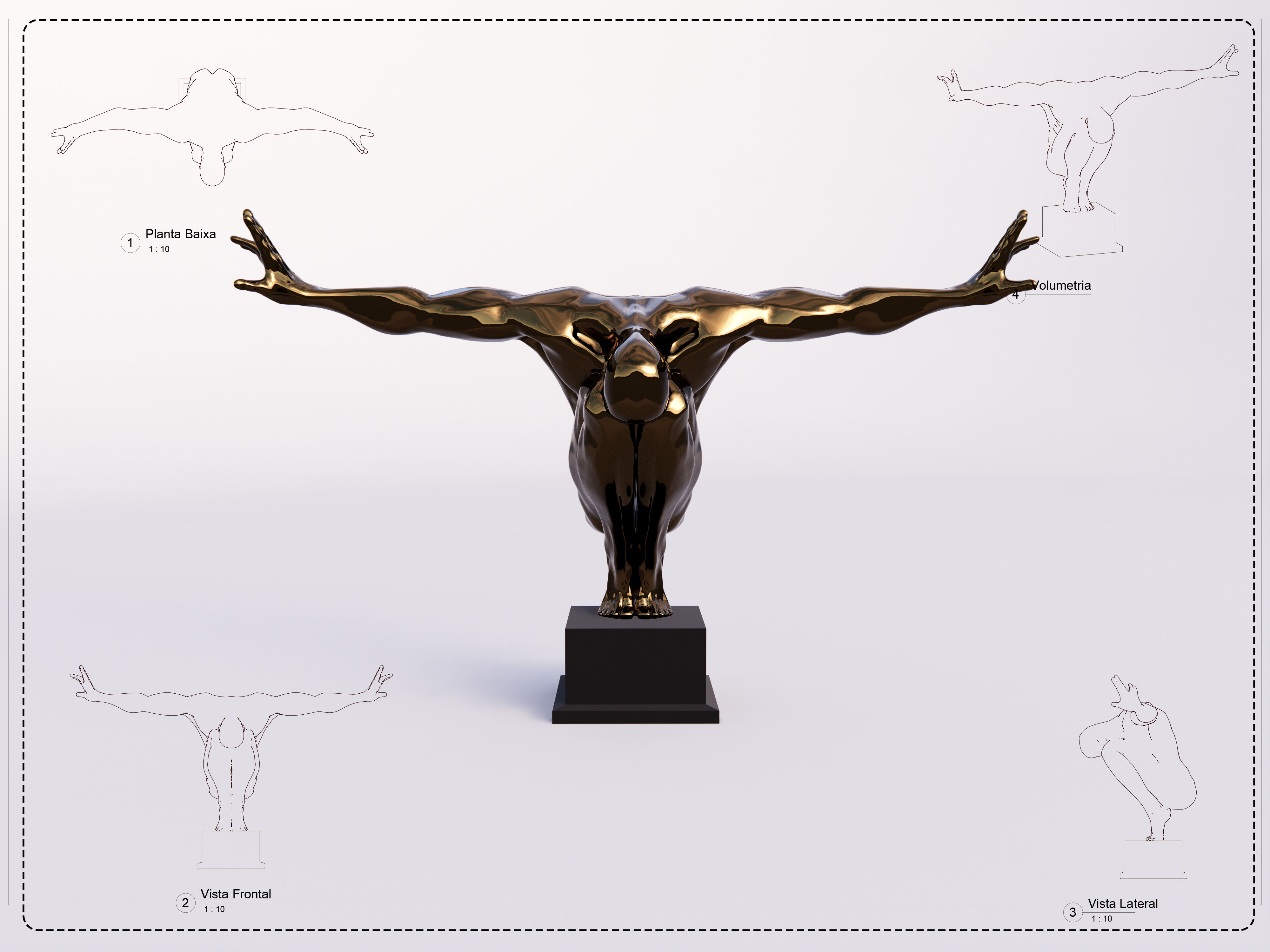 Sculpture 04 Revit High Quality