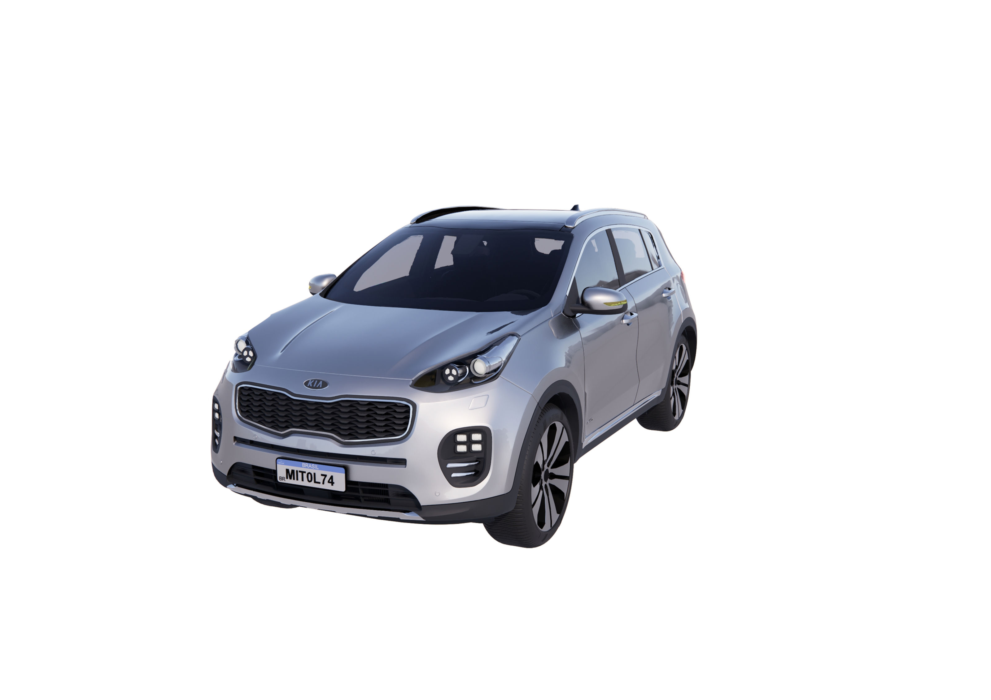 L Kia Sportage 2018 Revit