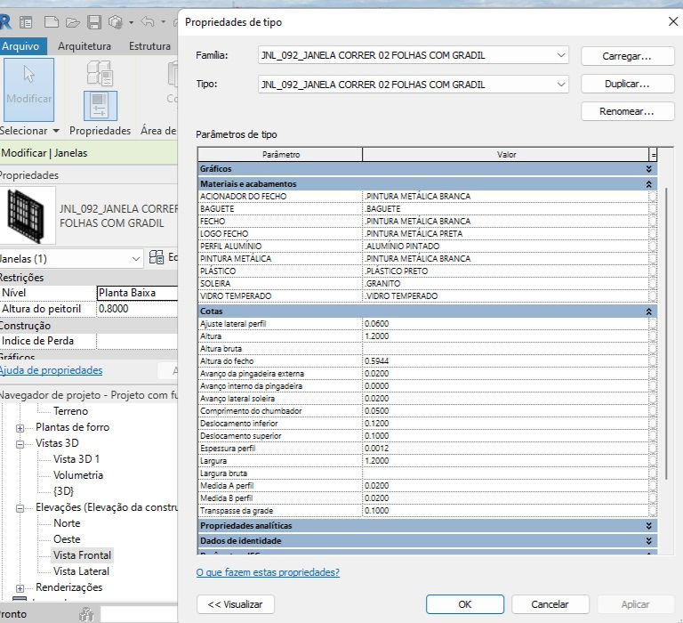 Thumbnail: F Parametric JNL_092_Sliding Window 02 Leaves With Rail