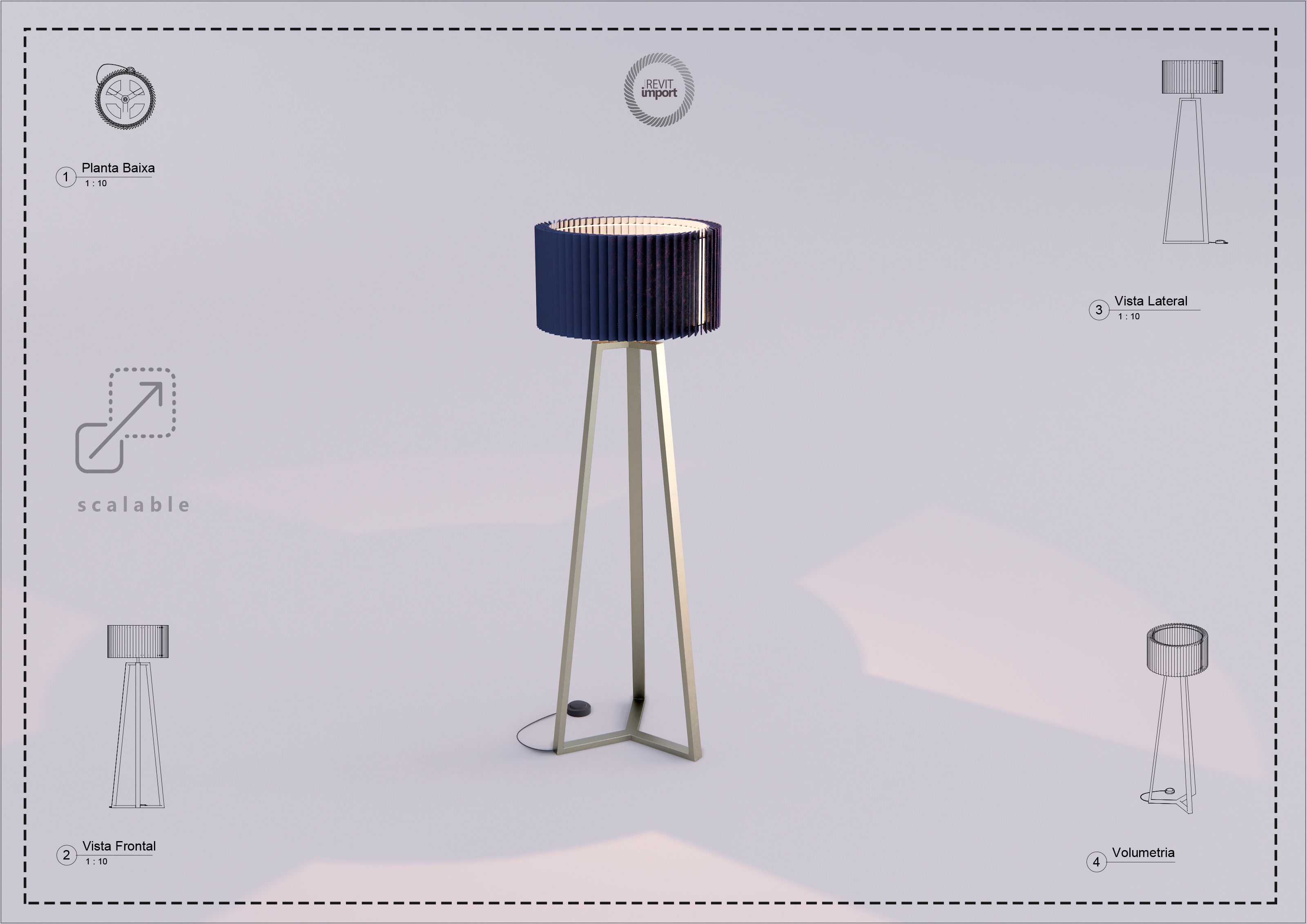 Floor Lamp 7 Scalable High Quality