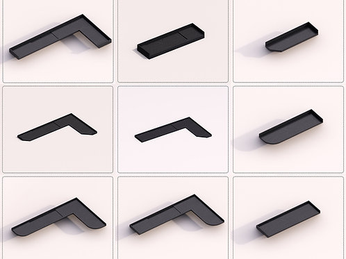 Parametric F Kitchen Tub SET High Quality