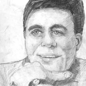 Akiane Kramarik, croquis à l'âge de 5 ans, The business man