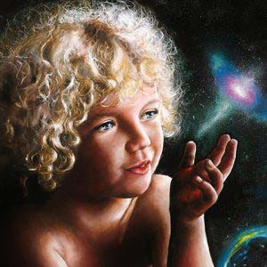Akiane Kramarik, peinture à l'huile à l'âge de 9 ans, Journey