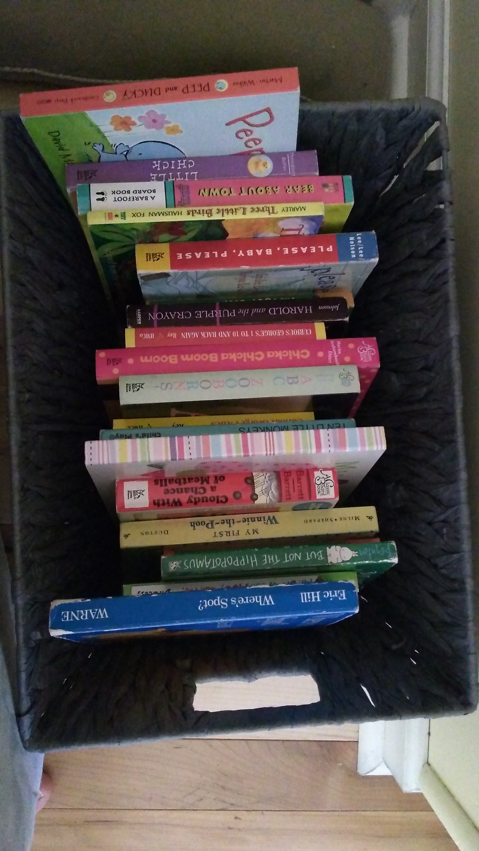 Reading Nook Basket of Books