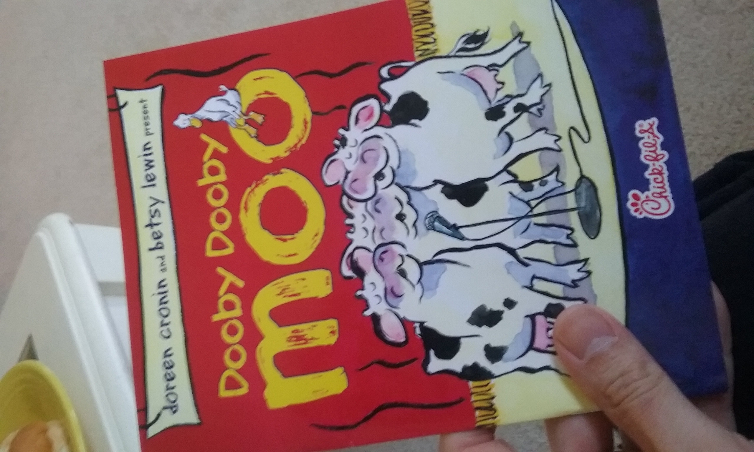 ChickFilA promoting literacy!
