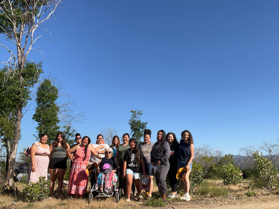 " Maidu women coming together for the first of many Maidu Women Gatherings "